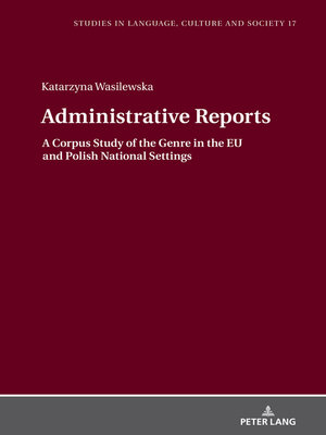 cover image of Administrative Reports